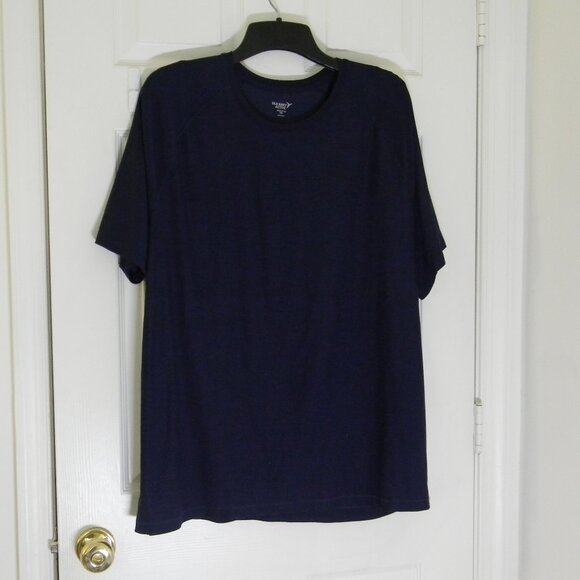 Old Navy Active Tee Navy Blue Mens Size XXL Activewear EUC - Picture 1 of 4